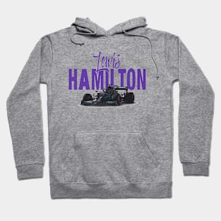 Lewis Hamilton Racing Car Hoodie